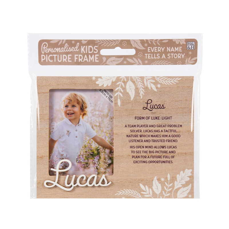 Hazella Tan Solid + Manufactured Wood Picture Frame