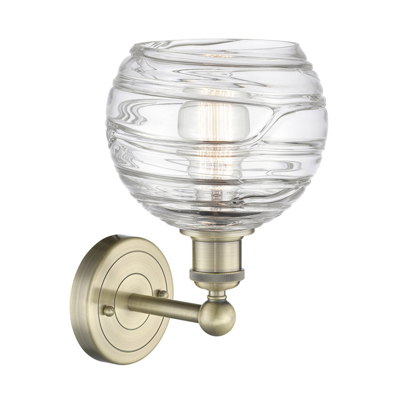 Essex Armed Sconce, Antique Brass