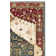 Tapis vert foncé / rouge Kurtz