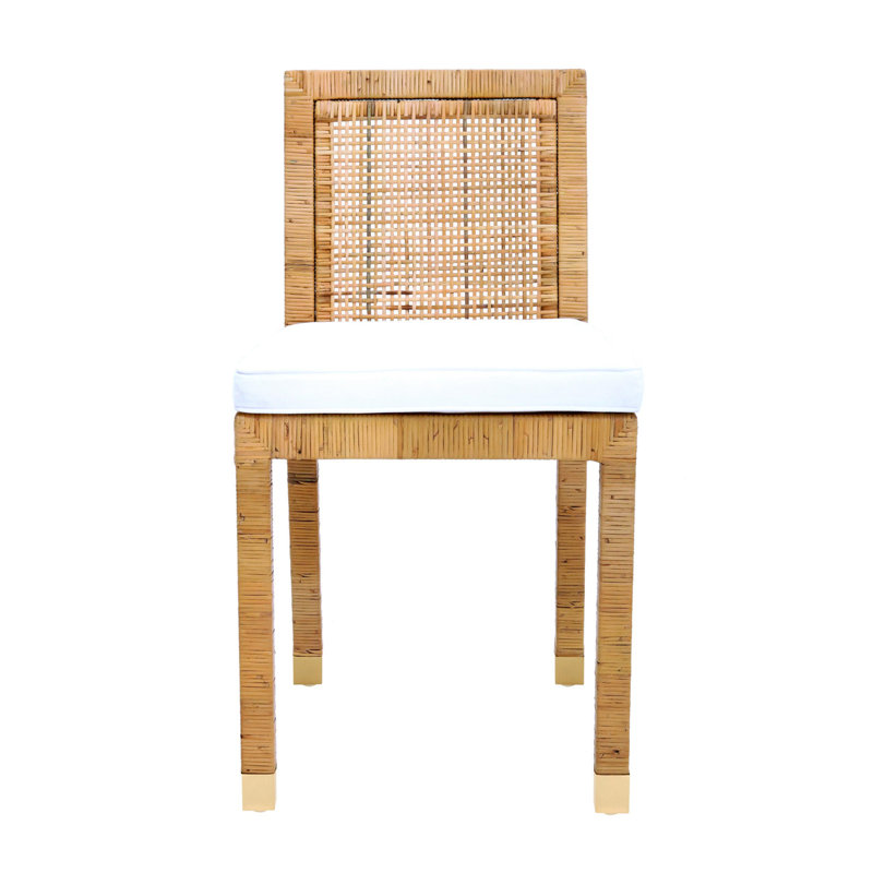 Chaise en tissu Gerard Rattan Performance, Blanc