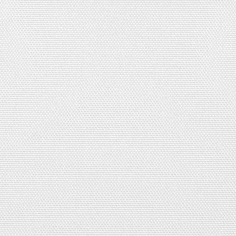 Écran de balcon 100% polyester Vidaxl Oxford, L 393,7 po x P 47,2 po, Blanc