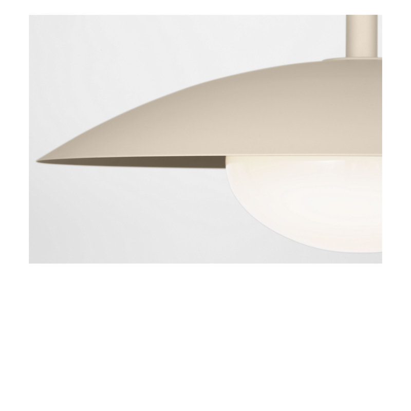 Luminaire suspendu 1 lumière Mont, Dune de sable, Non
