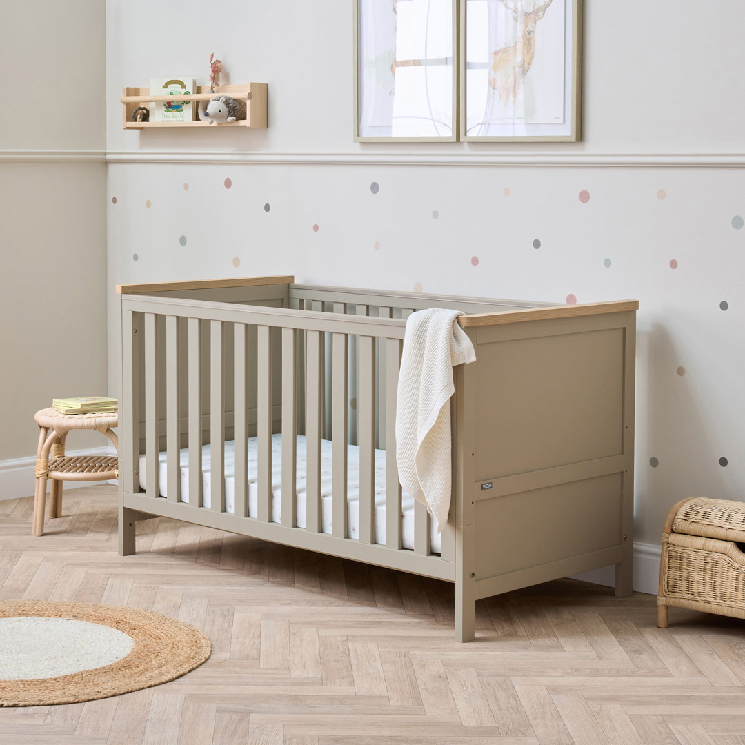 Misha Cot Bed - Golden Oak