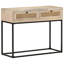 Parkside 100cm Solid Wood Top Console Table