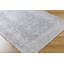Vivir x Livabliss Lorelai Light Sliver Machine Washable Area Rug-1201571036