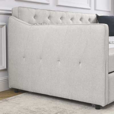 Versatile Daybed Foam Mid-century With Elegant Design For Guest Bedroom