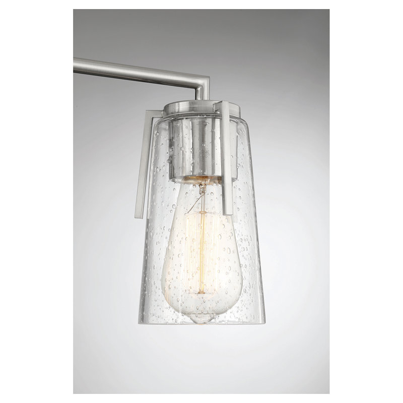Kirbyville 3 - Light Dimmable Vanity Light, Satin Nickel