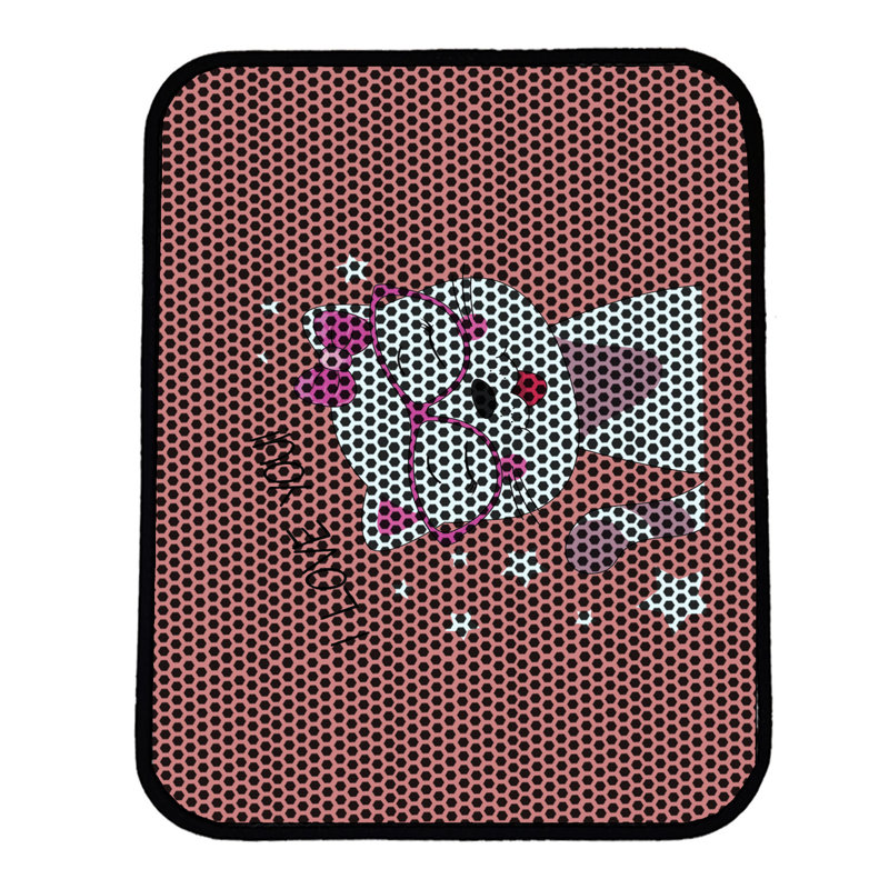 Tapis pour litière de qualité supérieure, 18 po x 24 po | 50% PVC / 50% polyester, lavable à la machine et passer l'aspirateur | Conception durable et facile à nettoyer pour les propriétaires d'animaux de compagnie | Protégez vos planchers des dégâts de la litière