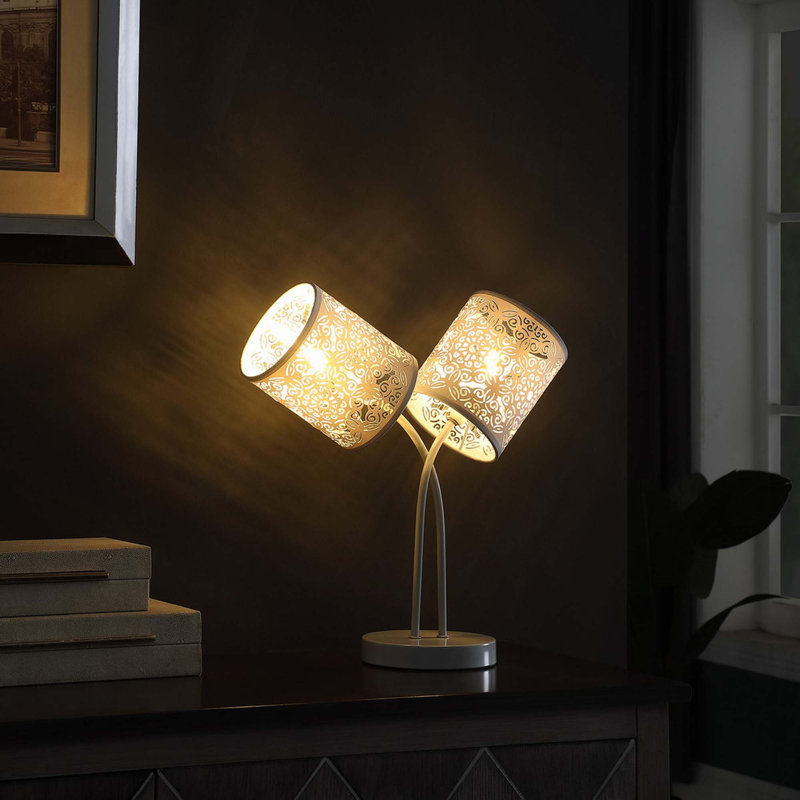 Metal Lamp, Gray