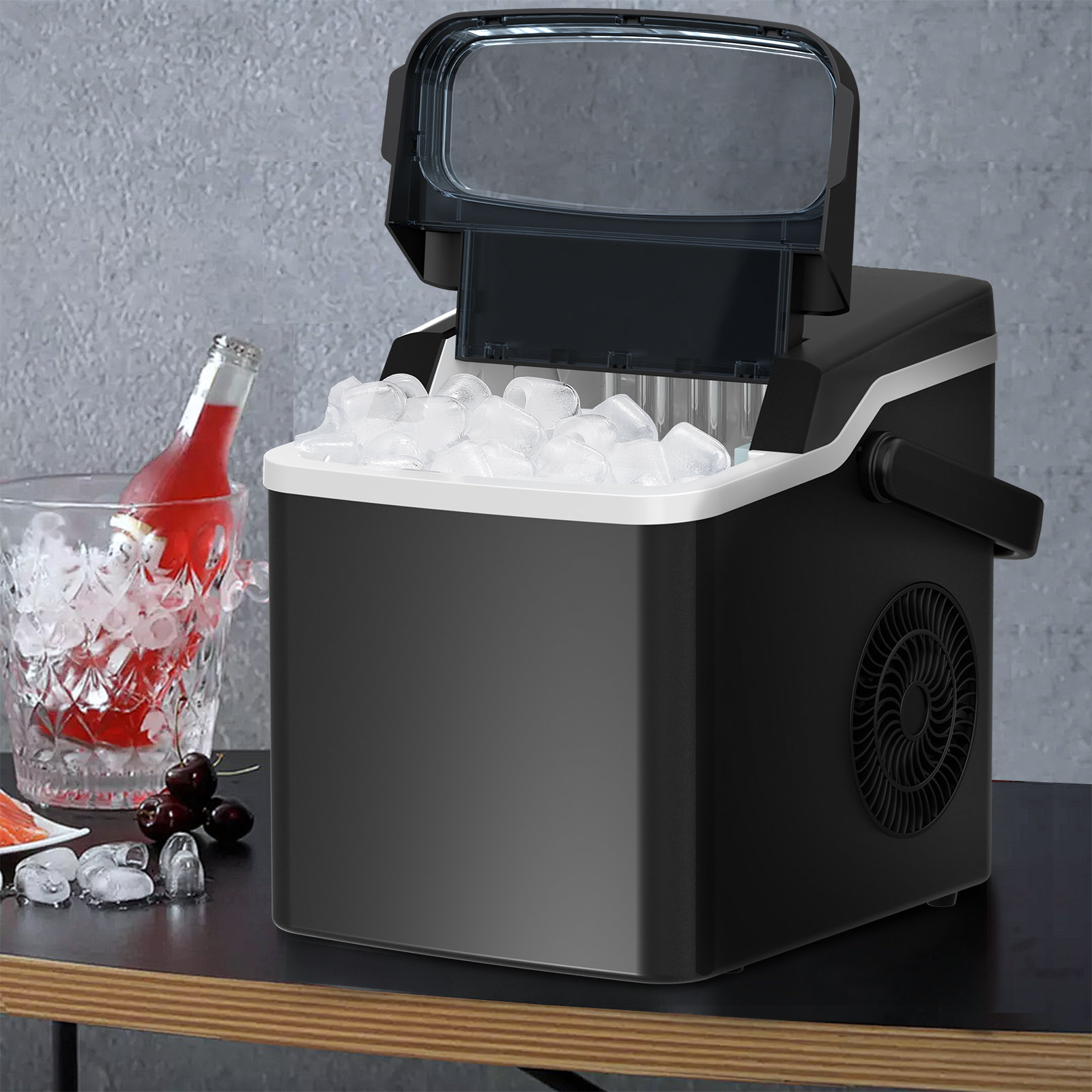 Antarctic Star 26 lb. Daily Production Clear Ice Portable Ice Maker