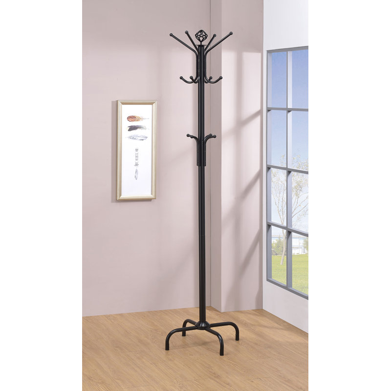 Avrilyn Freestanding 12 - Hook Coat Rack