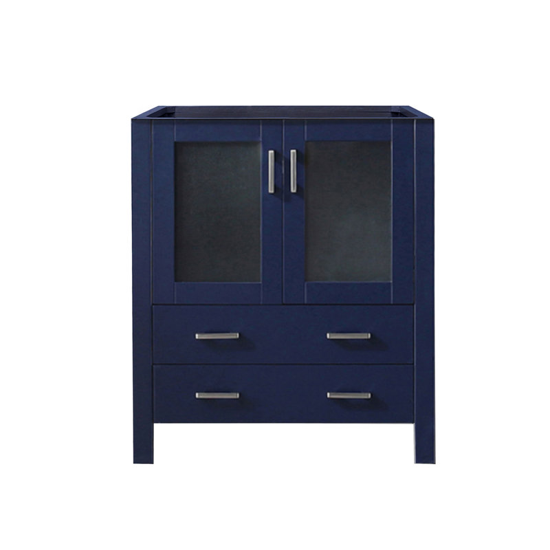 Meuble-lavabo bleu marine 30 po X P 18,25 po D