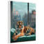 «Graceful Tiger in New York» par Michael Schauer, reproduction d'art sur toile encadrée-299110734-299110733