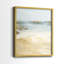«Tranquil Beach I», reproduction encadrée de qualité supérieure - prête à être accrochée - aucun clou requis - aucun clou requis-1114776285-1114776287