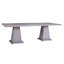 Wedge Solid Oak Dining Table-55256291-66067881