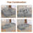 Boneless Modular Sectional Sofa with L-Shape Chaise, Corduroy Boneless Couches for Living Room, No Assembly,-1636501918