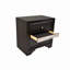 Table de chevet 2 tiroirs en bois