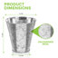 Ostrom Wood Pot Planter