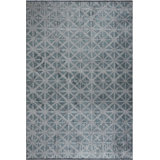 Rapture Gray Geometric Luxury Area Rug