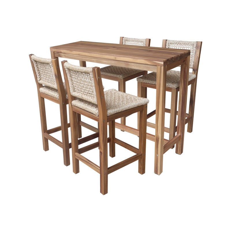 Jettyview Patio Counter Height Bistro Set
