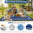 Outdoor Furniture Reversible Outdoor Area Rug Waterproof Plastic Patio Carpet UV & Weather Resistant Easy to Clean Modern Deck Ma-125284871-125284876