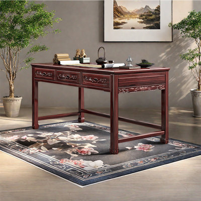 Bureau de salon de luxe de style chinois clair