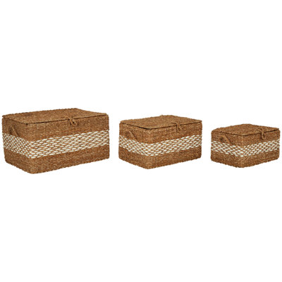 August Grove Wicker Decorative Basket