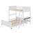 Twin Over Full Bunk Bed With Desk-1355887950