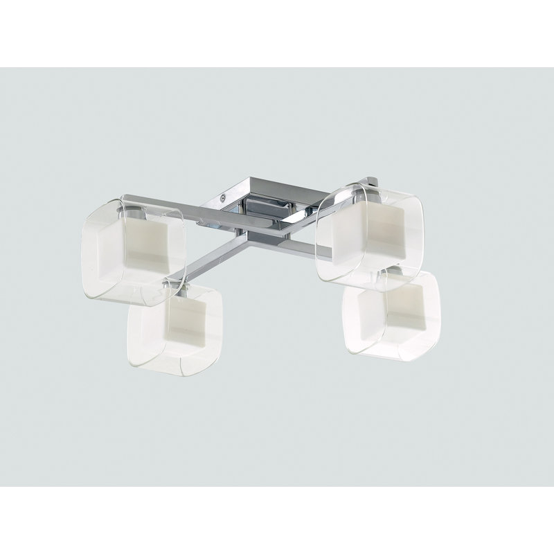 Fermin Glass Semi Flush Mount