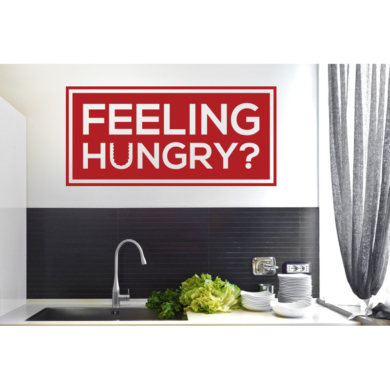 Non-Wall Damaging Wall Decal, Medium, Dark Red