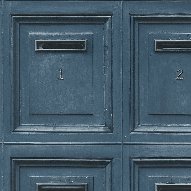 Rouleau de papier peint l 33 pi x l 21 po DecoWorld, Bleu / Noir