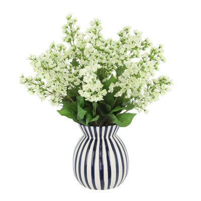Bouvardia Arranged in Decorative Ceramic Vase