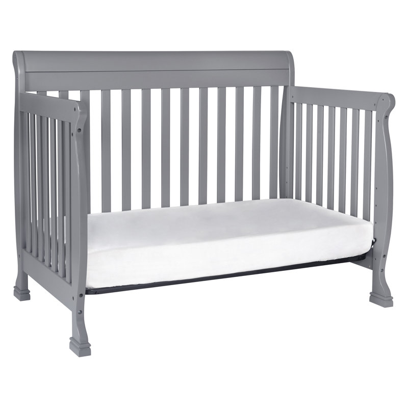 Lit de bébé convertible 4-en-1 Kalani, Gris