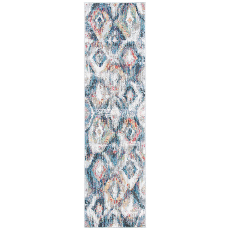 Kalamazoo Phoenix Performance Geometric Rug, Runner 2'2" x 8'