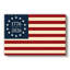 Betsy Ross Across Century-Gallery - Toile tendue avec châssis - prête à être accrochée-424084332