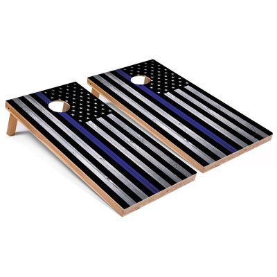 USA Thin Line Regulation 2x4 Cornhole Board Set