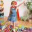 DC Super Hero Hopscotch Girls Number