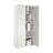 Bucoli Tall Storage Cupboard, 2 Door Locking, Wooden File Cabinet