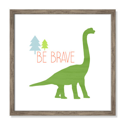 Dino Brave 1 ', art encadré