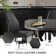 Dining Set - 67” Table with Modern Expandable Design Kitchen Dining Table Set, Table Set with Dining Chair for Kitchen Dining Room