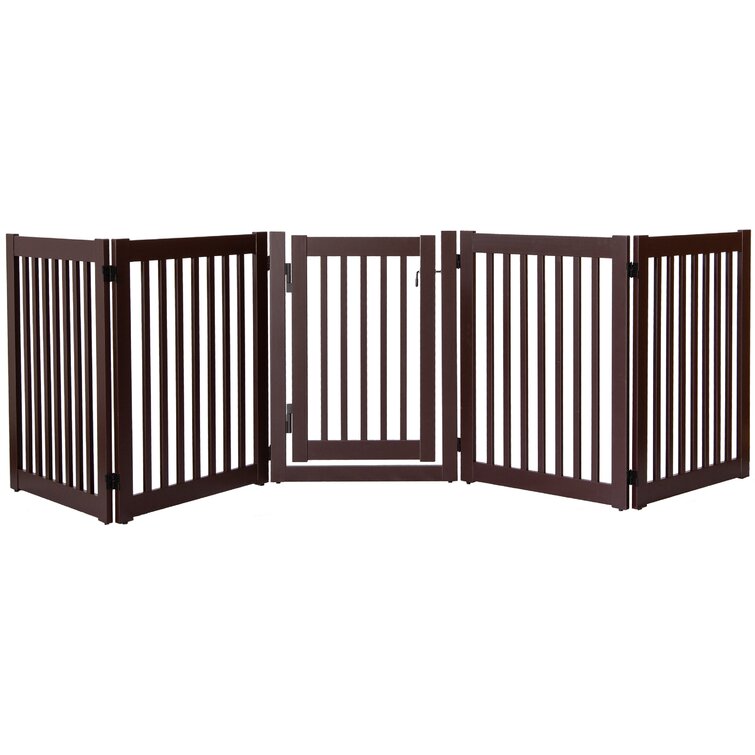 Archie & Oscar™ Clarissa Wood Free Standing Pet Gate & Reviews 