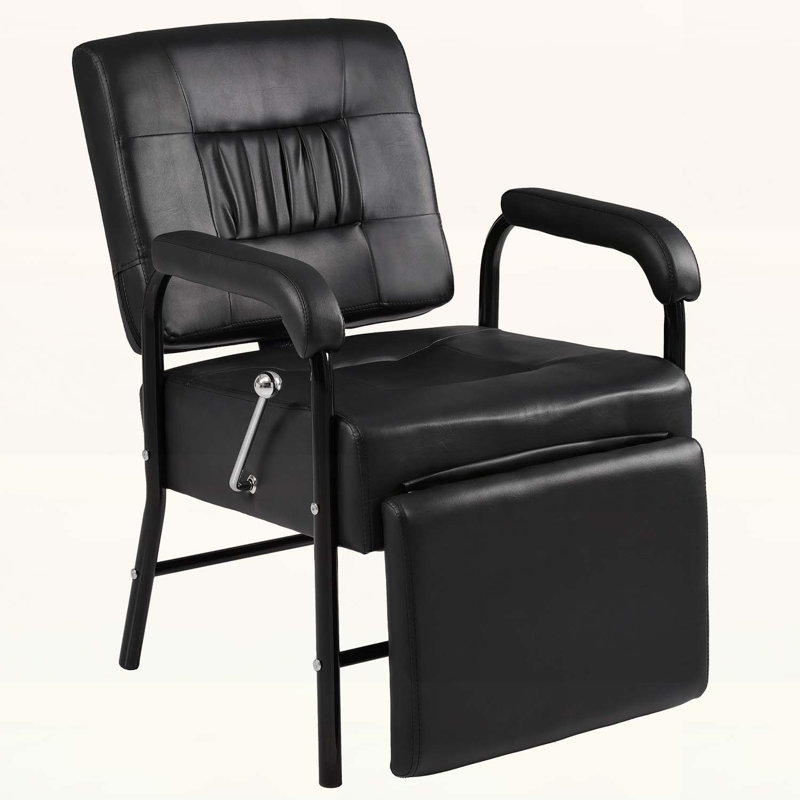 Fauteuil inclinable avec repose-pieds, dossier et repose-pieds réglables, idéal pour le confort et la durabilité dans les salons