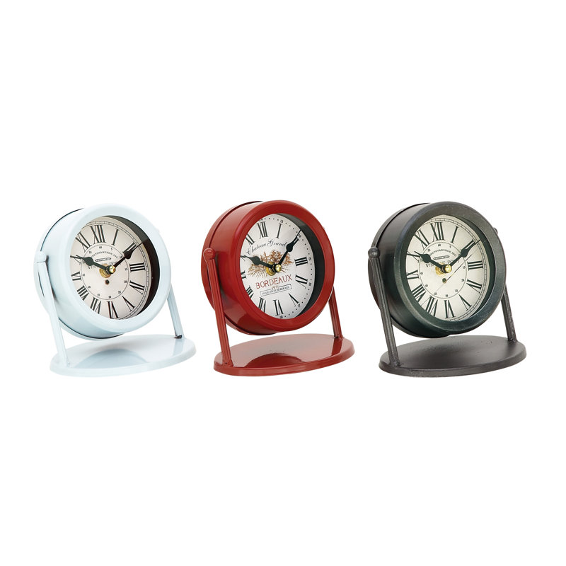 Analog Quartz movement / Crystal Tabletop Clock