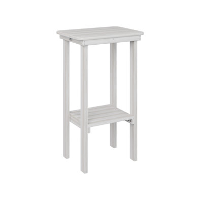 Rectangular Outdoor End Bar Table