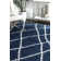 Tapis bleu Hackett