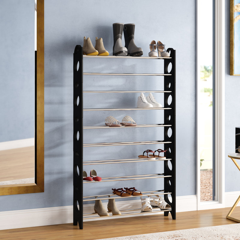 Range-chaussures 50 paires, Noir