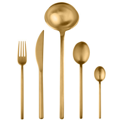 Due 49 - Piece Stainless Steel Flatware Set - Service for 12
