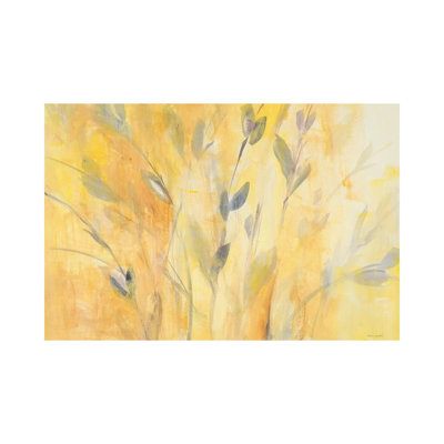 Misty Leaves by Lanie Loreth - Wrapped Canvas Painting