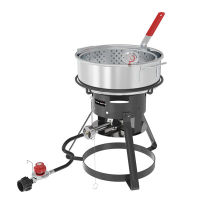 Propane 10QT Fish Fryer Cooker Kit