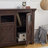 Farmhouse TV Stand Barn Design Four Cabinet Buffet Table-1030666315